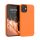Θήκη για Apple iPhone 12 Mini, Silicone, Orange, 52640.150
