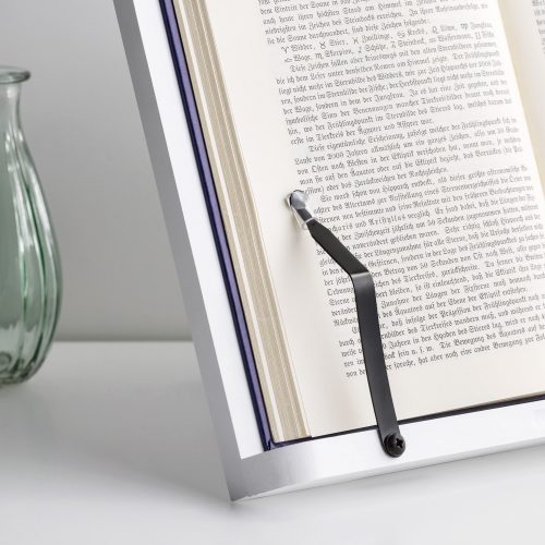 Βάση βιβλίου Navaris bamboo, 2 ρυθμιζόμενοι βραχίονες, 33 x 24 cm, Λευκό, 52801.2.02
