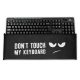 Θήκη πληκτρολογίου για Logitech MK270 Wireless, Kwmobile, Black/White, Plastic, 54308.01