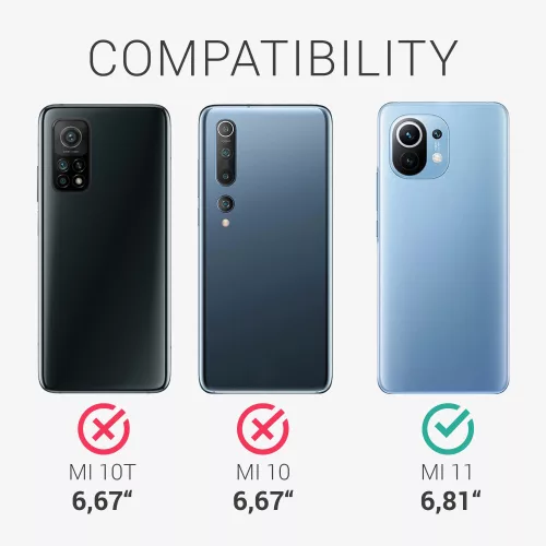 Θήκη για Xiaomi Mi 11, Silicone, Blue, 54188.58