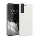 Κάλυμμα για Samsung Galaxy S21, Silicone, White, 54056.48