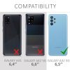 Σετ 3 προστατευτικών μεμβρανών για Samsung Galaxy A32 5G, kwmobile, εμπρός, διαφανές, 54334.1
