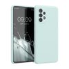 Θήκη Kwmobile για Samsung Galaxy A52/Galaxy A52 5G/Galaxy A52s 5G, ανοιχτό πράσινο, σιλικόνη, 54347.200