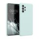 Θήκη Kwmobile για Samsung Galaxy A52/Galaxy A52 5G/Galaxy A52s 5G, ανοιχτό πράσινο, σιλικόνη, 54347.200