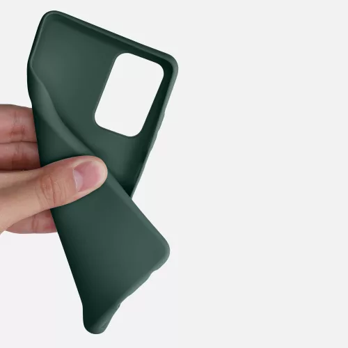 Κάλυμμα για Samsung Galaxy A72, Silicone, Green, 54358.169