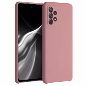   Θήκη για Samsung Galaxy A72, Silicone, Pink, 54359.193