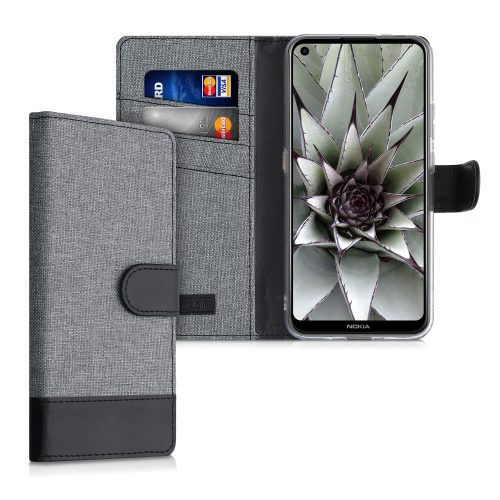 Κάλυμμα για Nokia 5.4, Textile, Grey, 54411.22