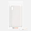 Θήκη για Apple iPhone X / iPhone XS, σιλικόνη, κρέμα, 42495.16