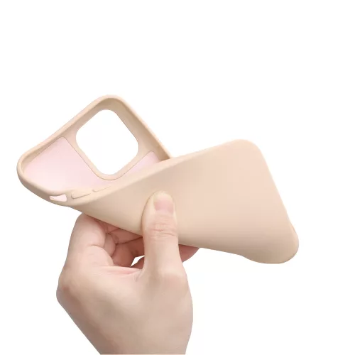 Θήκη για Apple iPhone 12 Pro Max, σιλικόνη, κρέμα, 52714.154