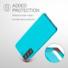 Θήκη για Samsung Galaxy S21, Silicone, Blue, 54056.205