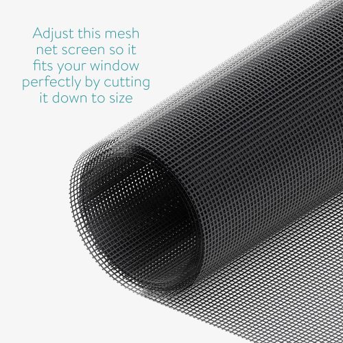 Δίχτυ εντόμων παραθύρου Navaris, 220 x 150 cm, Ρυθμιζόμενο, Μαγνητικά κλιπ, 54487.2