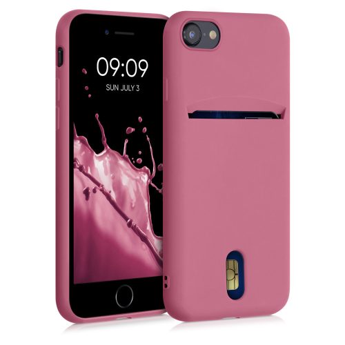 Θήκη για iPhone 8 / iPhone 7 / iPhone SE 2, Silicone, Pink, 49100.167