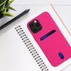 Θήκη για iPhone 12 / iPhone 12 Pro, Σιλικόνη, Ροζ, 54513.77