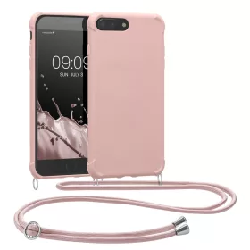   Θήκη για Apple iPhone 8 Plus / iPhone 7 Plus, Silicone, Pink, 49916.154