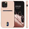 Θήκη για iPhone 12 / iPhone 12 Pro, σιλικόνη, ροζ χρυσό, 54513.10