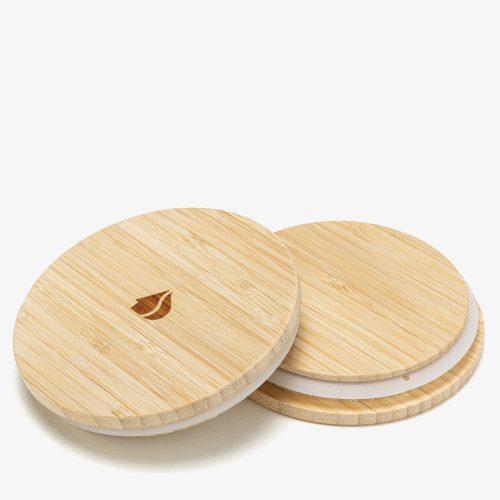 Σετ 4 βάζα αποθήκευσης Navaris με καπάκι, 1400ml, 1000ml, 600ml και 300ml, 54600.02.04