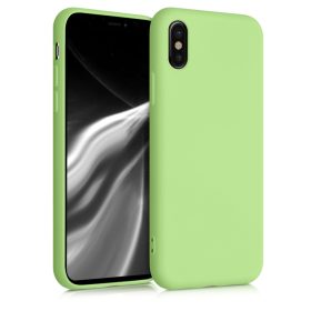   Θήκη για Apple iPhone X / iPhone XS, Silicone, Green, 49982.214
