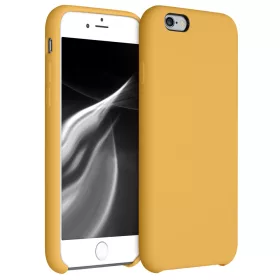   Θήκη για Apple iPhone 6 / iPhone 6s, Silicone, Yellow, 40223.217