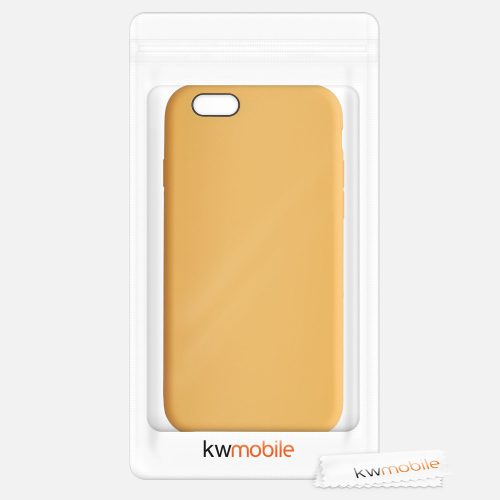 Θήκη για Apple iPhone 6 / iPhone 6s, Silicone, Yellow, 40223.217