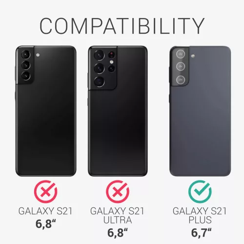 Θήκη για Samsung Galaxy S21 Plus, Silicone, Green, 54066.147