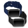 Σετ 2 ιμάντες για Xiaomi Amazfit Bip / Amazfit Bip Lite, kwmobile, σιλικόνη, μπλε / μαύρο, 54776.01