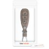 Κάλυμμα κλειδιού αυτοκινήτου Ford - 3 Κουμπιά - Keyless Go, kwmobile, Eco leather, Καφέ, 54933.01