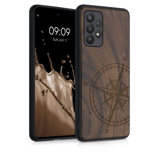 Θήκη για Samsung Galaxy A52 / Galaxy A52 5G / Galaxy A52s 5G, Ξύλο, Καφέ, 54354.02