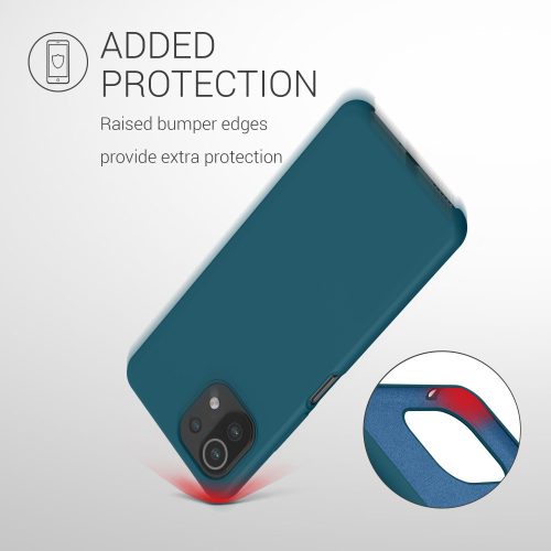 Θήκη για Xiaomi Mi 11 Lite 5G, Silicone, Green, 54730.57