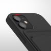 Θήκη για iPhone 12 Mini, Silicone, Black, 55111.01