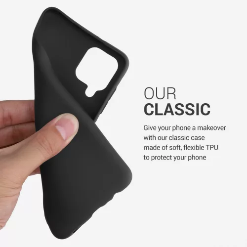 Θήκη για Samsung Galaxy M12, Silicone, Black, 55077.47