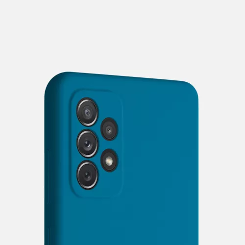 Θήκη για Samsung Galaxy A72, Silicone, Blue, 54359.224