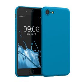   Θήκη για iPhone 8 / iPhone 7 / iPhone SE 2, Silicone, Blue, 49979.224