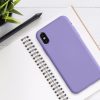 Θήκη για iPhone X / iPhone XS, Σιλικόνη, Μωβ, 49982.222