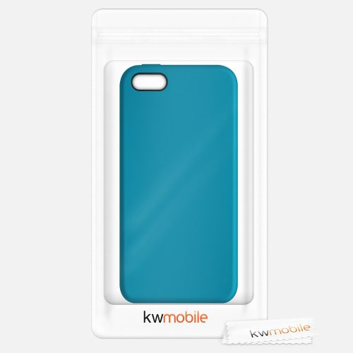 Θήκη για iPhone 5 / iPhone 5s / iPhone SE, σιλικόνη, μπλε, 42766.224