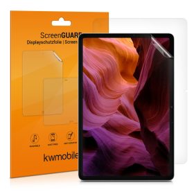   Σετ 2 προστατευτικών μεμβρανών για το tablet Samsung Galaxy Tab S7 FE, Kwmobile, Transparent, Plastic, 55382.1