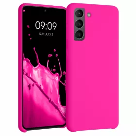   Θήκη για Samsung Galaxy S21 Plus, Silicon, Pink, 54066.77, kwmobile
