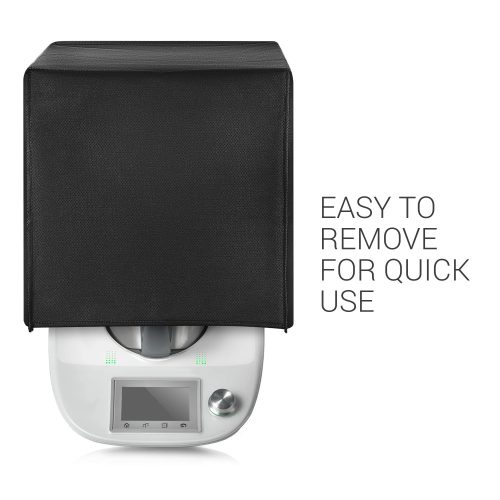 Προστατευτικό κάλυμμα για Thermomix TM6/TM5, Kwmobile, Μαύρο, Πλαστικό, 53910.01