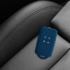 Κάλυμμα κλειδιού αυτοκινήτου για Renault / Dacia - 4 κουμπιά - Keyless Go, kwmobile, Silicone, Blue, 48035.17