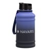 Μπουκάλι νερού Navaris ανοξείδωτο με μονό τοίχωμα, 1,3 λίτρα, Μπλε, 52873.04.02