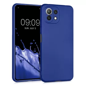   Θήκη για Xiaomi Mi 11 Lite 5G, Silicone, Blue, 54727.64