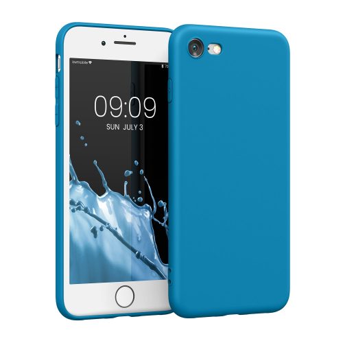 Θήκη για iPhone 8 / iPhone 7 / iPhone SE 2, Silicone, Blue, 39458.224