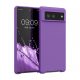 Θήκη για Google Pixel 6, Silicone, Purple, 55480.221, kwmobile