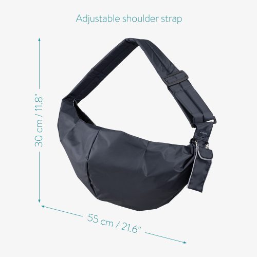 Σακίδιο πλάτης για κατοικίδια Navaris, Polyester, Μαύρο, 55577.17