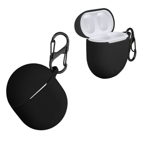 Θήκη για ακουστικά Xiaomi Redmi Airdots 3 Pro/Buds 3 Pro, Kwmobile, Black, Silicone, 55662.01