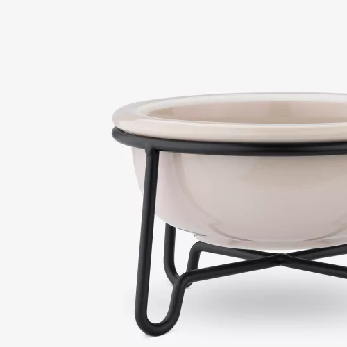 Σετ 2 κεραμικών μπολ Navaris με μεταλλικό στήριγμα, 380 ml, 55724.11