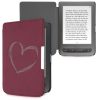 Κάλυμμα για PocketBook Touch Lux 3 / Basic Touch 2 / Basic Lux, Οικολογικό δέρμα, Violet, kwmobile, 55747.01