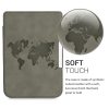 Κάλυμμα για PocketBook Touch Lux 5 / Touch Lux 4 / Touch HD 3, Οικολογικό δέρμα, Γκρι, kwmobile, 50228.07