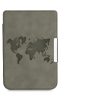 Κάλυμμα για PocketBook Touch Lux 5 / Touch Lux 4 / Touch HD 3, Οικολογικό δέρμα, Γκρι, kwmobile, 50228.07