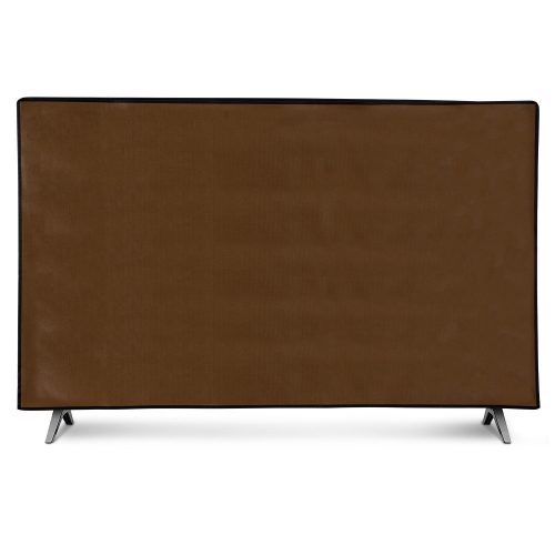 Κάλυμμα σκόνης για τηλεόραση 55 ιντσών, Kwmobile, Καφέ, Textile, 51703.18
