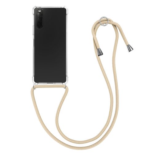 Κάλυμμα για Sony Xperia 10 II, Silicone, Transparent, 52888.21